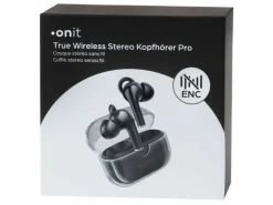 onit True Wireless In-Ear-Kopfhörer Pro Schwarz