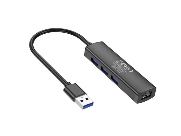 onit USB-A-Hub 3A1RJ45 USB Typ-A