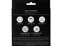 onit USB 2.0-Kabel USB-A/USB-C - Lightning/USB-C/Micro-USB B