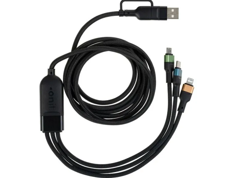 onit USB 2.0-Kabel USB-A/USB-C - Lightning/USB-C/Micro-USB B