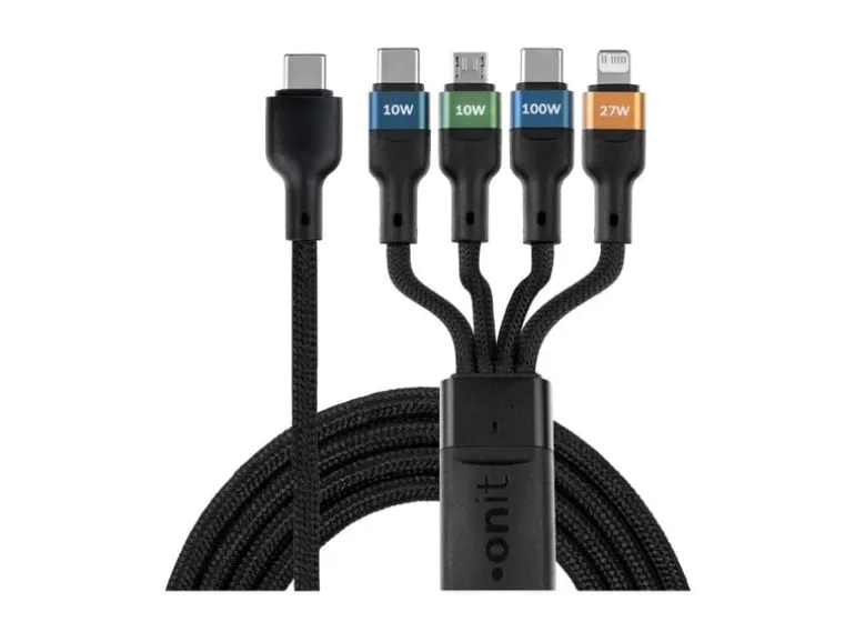 onit USB 2.0-Kabel USB-C - Lightning/Micro-USB B/2x USB-C 1.2 m