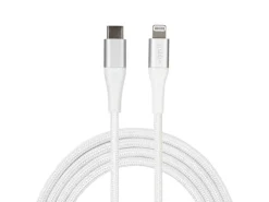 onit USB 2.0-Kabel 30 W, MFi, USB-C - Lightning, 0.5 m, Weiss