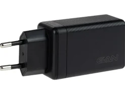 onit USB-Wandladegerät Dual QC4+ 65 W GaN Schwarz