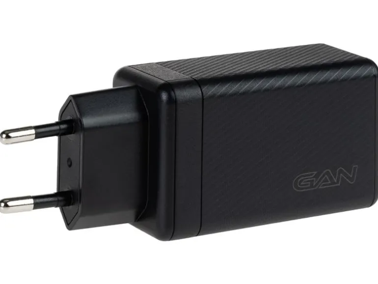 onit USB-Wandladegerät Dual QC4+ 65 W GaN Schwarz