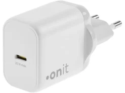 onit USB-Wandladegerät Single 1C 20 W GaN Weiss