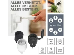 OSRAM SMART+ WIFI MATTER PLUG CH Weiss