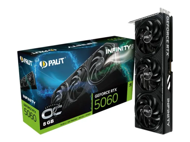 Palit Grafikkarte GeForce RTX 5060 Infinity 3 OC 8 GB