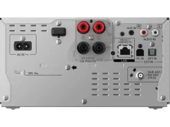 Panasonic Micro-HiFi Anlage SC-PMX802E Schwarz/Silber