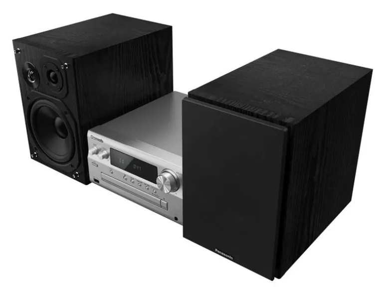 Panasonic Micro-HiFi Anlage SC-PMX802E Schwarz/Silber