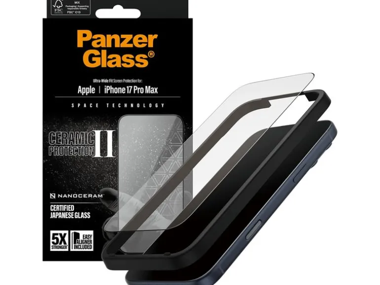 Panzerglass Displayschutz Ceramic II iPhone 17 Pro Max