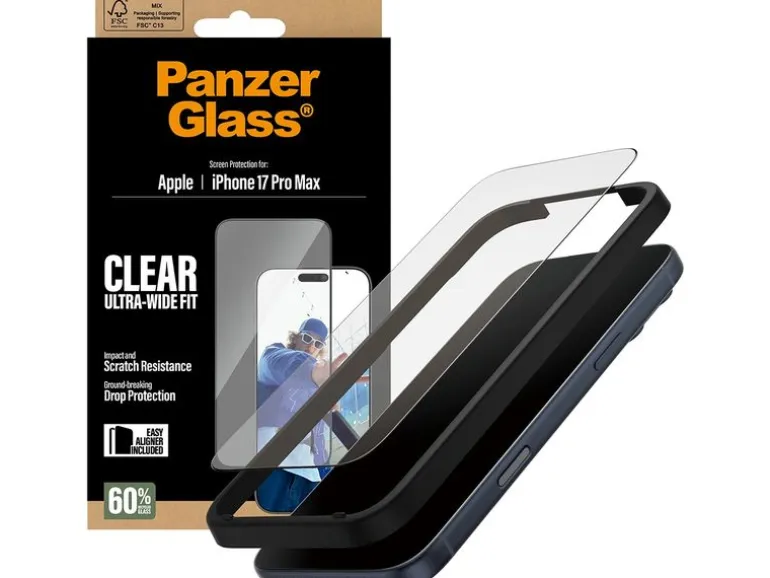 Panzerglass Displayschutz Ultra Wide Fit iPhone 17 Pro Max