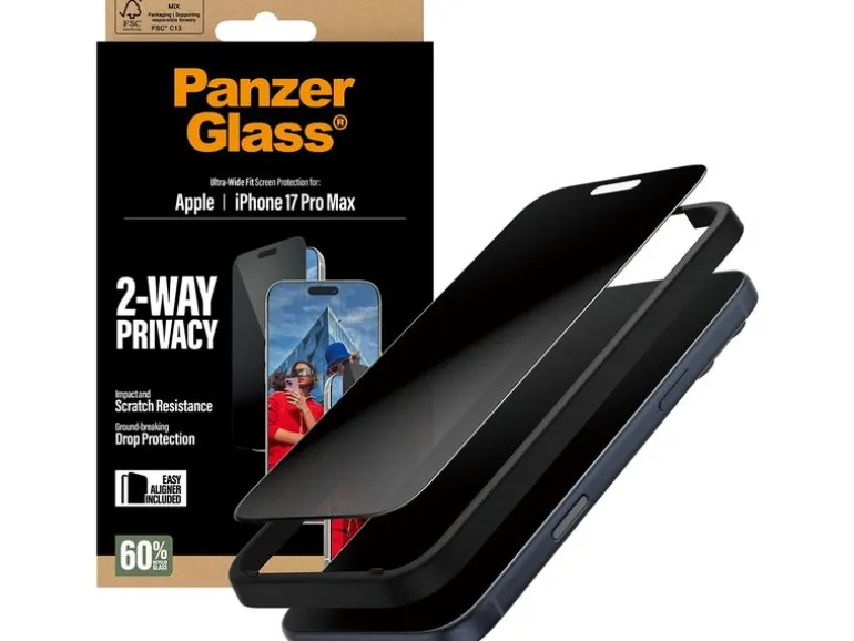 Panzerglass Displayschutz 2-Way Privacy iPhone 17 Pro Max