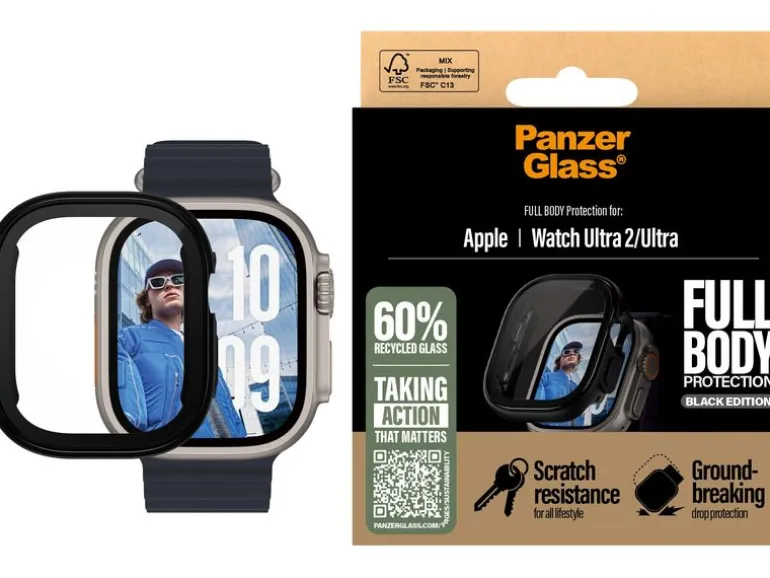 Panzerglass Full Body Protection Apple Watch Ultra 2 Schwarz