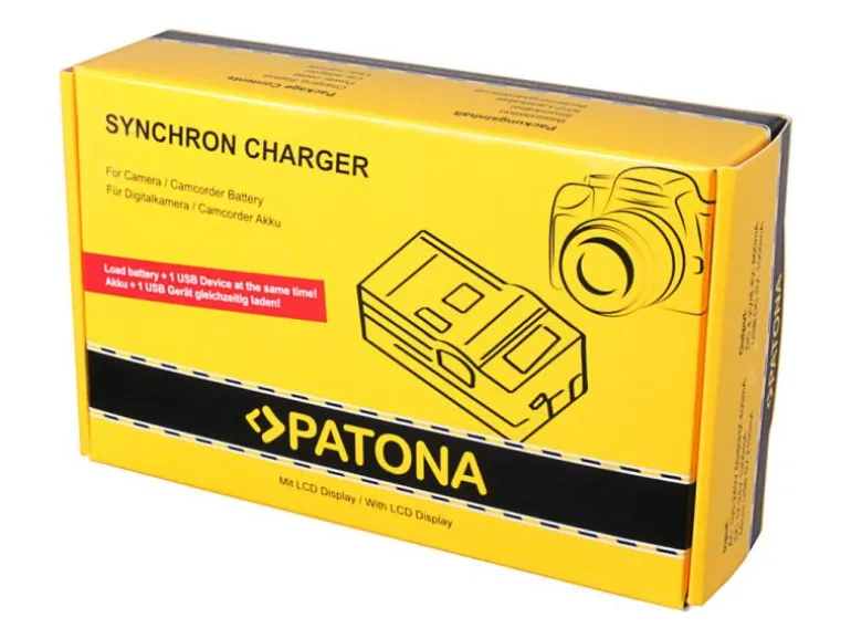 Patona Ladegerät Synchron USB Nikon ENEL9