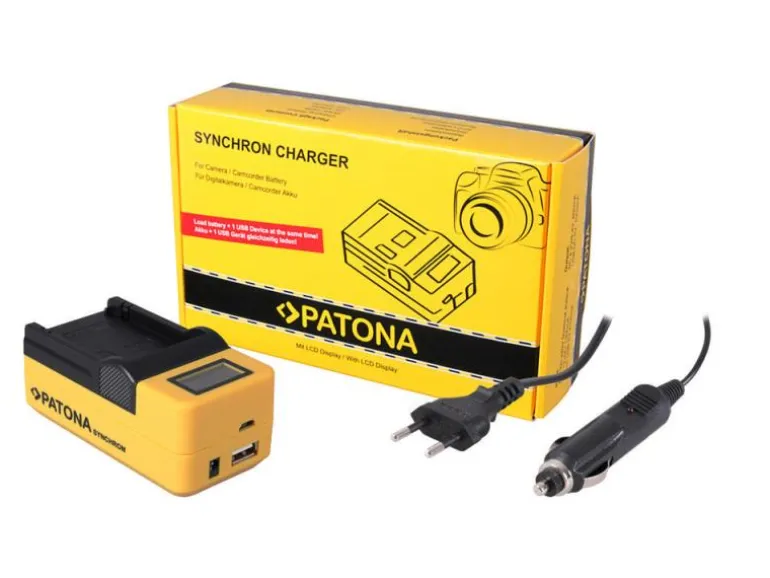 Patona Ladegerät Synchron USB Nikon ENEL9