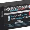 Patona Platinum Akku für Canon LP-E17