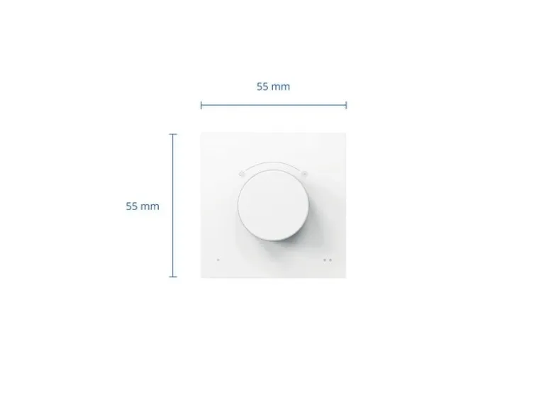 Philips PHI dial switch Weiss Plastik