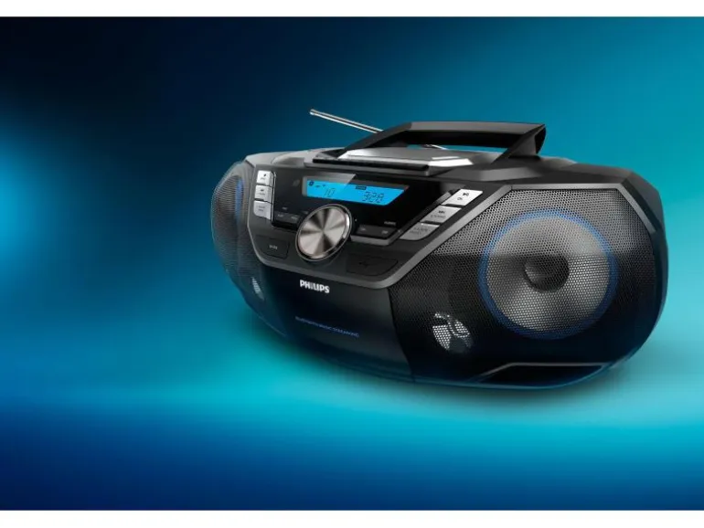 Philips Radio/CD-Player AZB798T/12 Schwarz