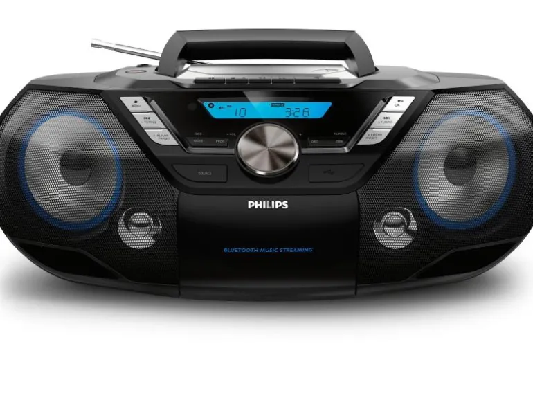 Philips Radio/CD-Player AZB798T/12 Schwarz
