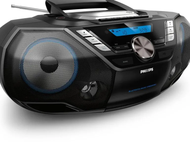 Philips Radio/CD-Player AZB798T/12 Schwarz