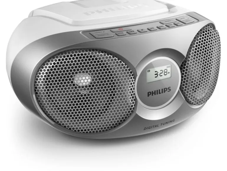 Philips Radio/CD-Player AZ215 Silber