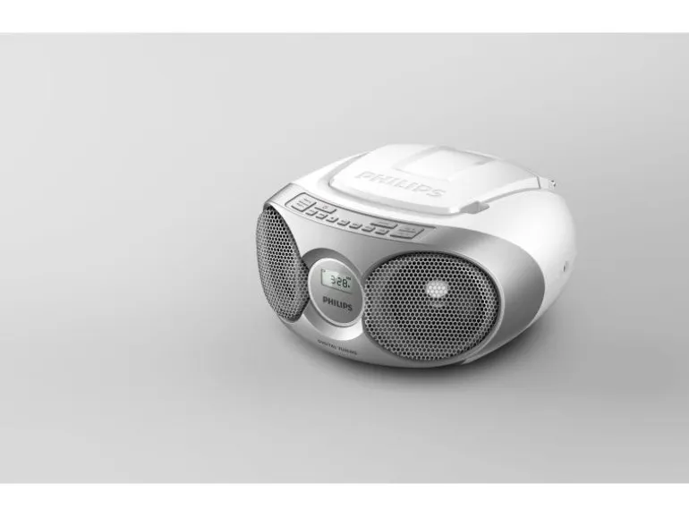 Philips Radio/CD-Player AZ215 Silber