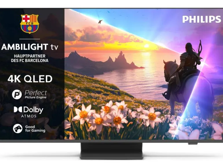 Philips TV 65PUS8600/12 65" 4K QLED Ambilight TV, 2025