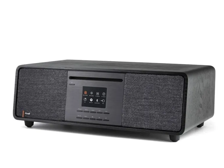 Pinell Micro-HiFi Anlage Supersound 701 Schwarz