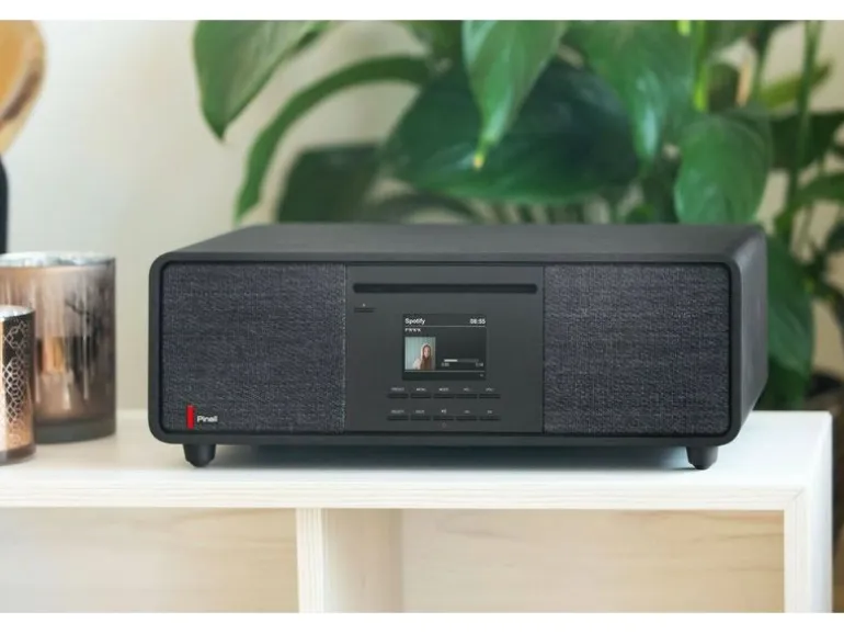 Pinell Micro-HiFi Anlage Supersound 701 Schwarz