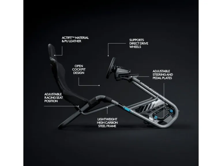 Playseat Trophy – Logitech G Edition Grau/Schwarz
