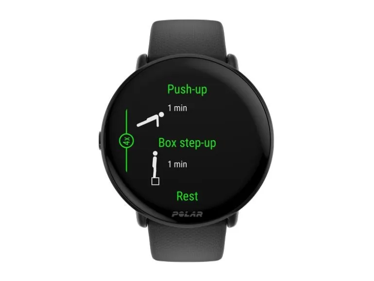 POLAR GPS-Sportuhr Ignite 3 Schwarz/Schwarz