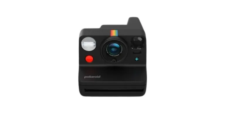Polaroid Fotokamera Now Gen 3 + Color Film Bundle Schwarz