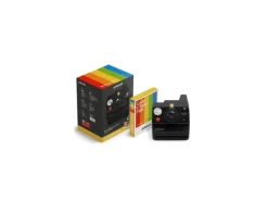 Polaroid Fotokamera Now Gen 3 + Color Film Bundle Schwarz