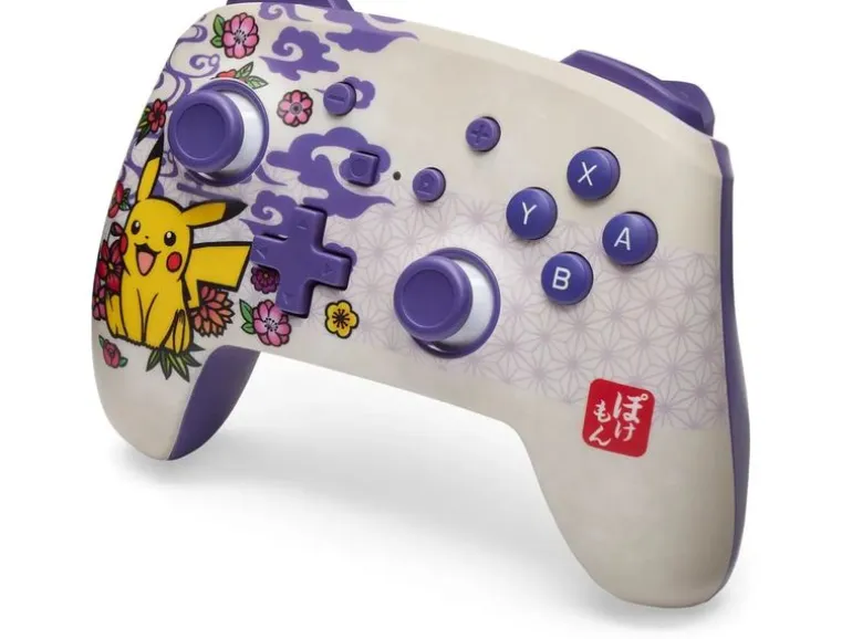 Power A Enhanced Wireless Controller Pikachu Blossom