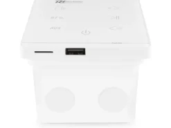 Power Dynamics Verstärker Pro Powerline A50W 2x 20W, Weiss