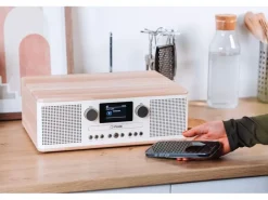 Pure DAB+ Radio Classic C-D6 Eiche/Weiss