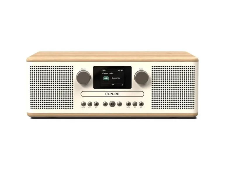 Pure DAB+ Radio Classic C-D6 Eiche/Weiss
