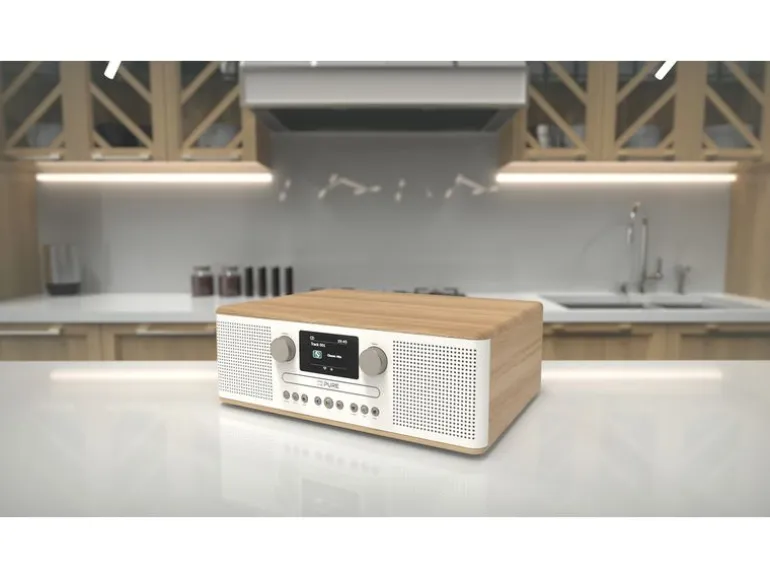 Pure DAB+ Radio Classic C-D6 Eiche/Weiss