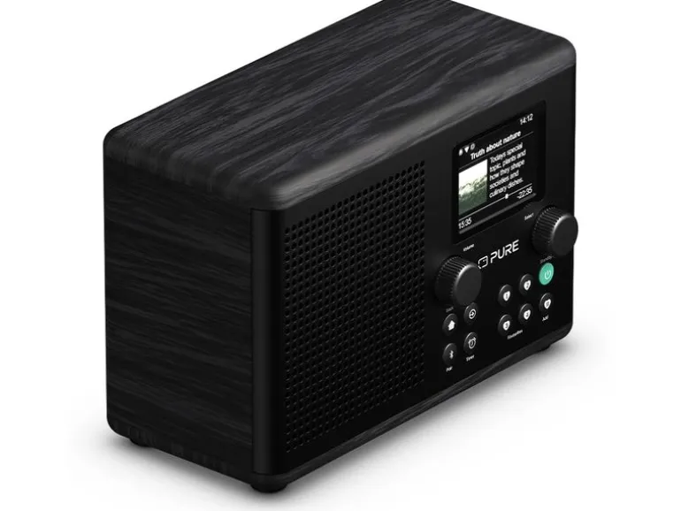 Pure DAB+ Radio Classic H4i Schwarz/Esche Schwarz
