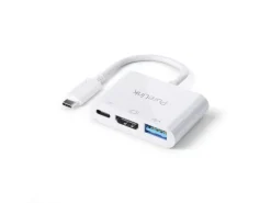 PureLink iSeries Multiport Adapter IS270 USB-C - HDMI & USB-A3.1, weiss