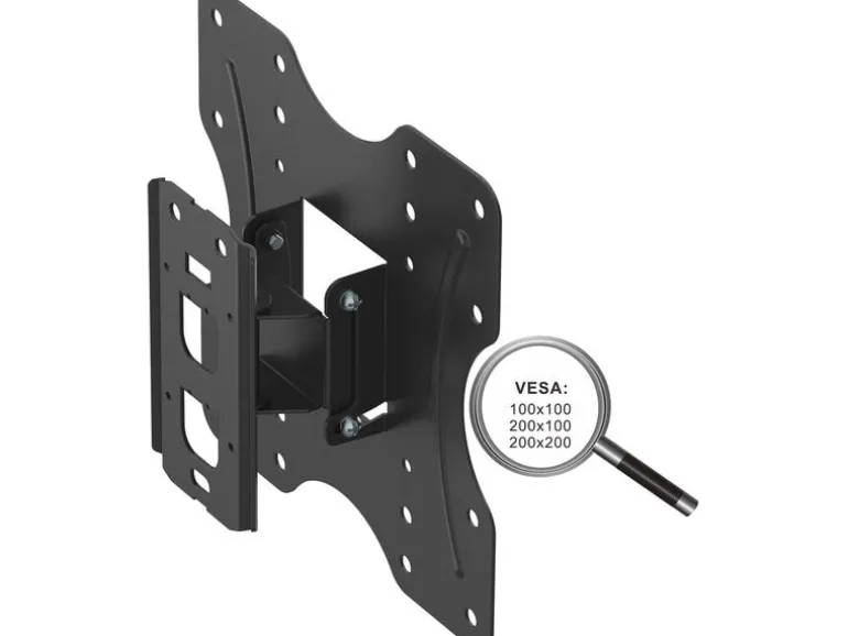 PureMounts Wandhalterung PM-LM-TS33B Schwarz