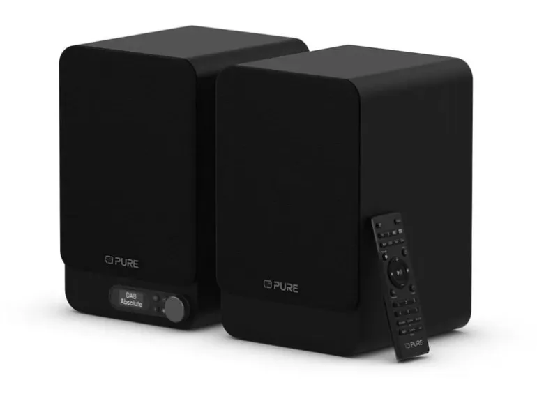 Pure Stereoanlage Classic Active Schwarz