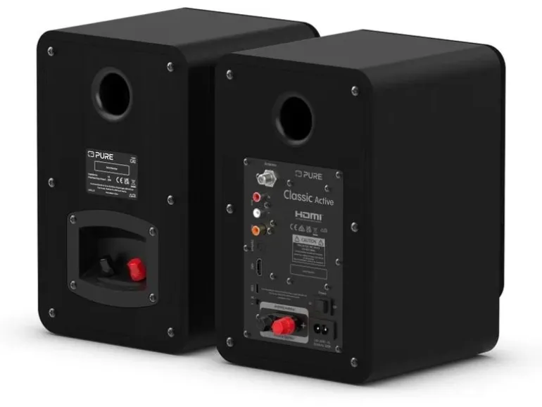 Pure Stereoanlage Classic Active Schwarz