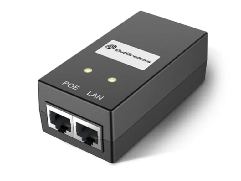 QuWireless PoE Injector QuPSU P248E Passiv PoE 24V, 0.8A