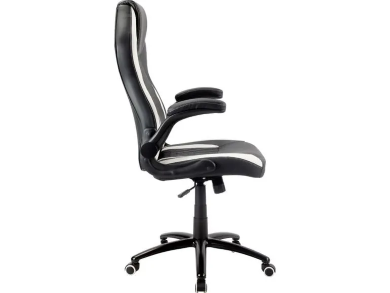 Racing Chairs Gaming-Stuhl CL-RC-BW-2 Schwarz/Weiss
