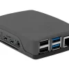 Raspberry Pi Gehäuse für Raspberry Pi 4 Model B Grau/Schwarz