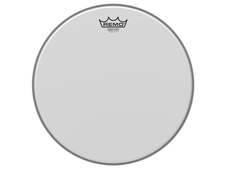 Remo Vintage Ambassador Coated 12" weiss