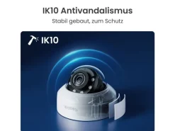 Reolink Netzwerkkamera RP-PCV8MZ profesionell 4K IK10 PoE 5x Zoom