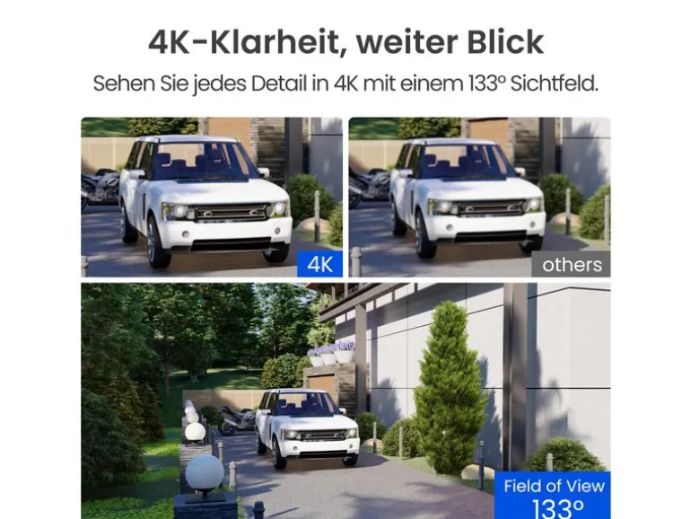 Reolink Netzwerkkamera RP-PCV8MZ profesionell 4K IK10 PoE 5x Zoom