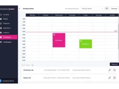revolutionSCREEN Digital Signage Software revolutionScreen Enterprise 1 Jahr